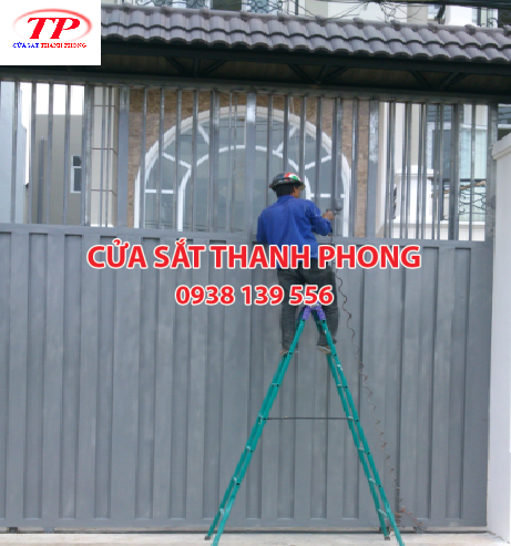 Thi công CỬA CỔNG SẮT tại Quận 6 Tp HCM